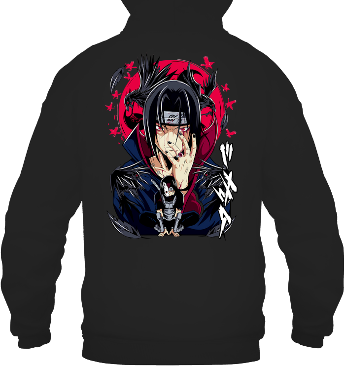 Itachi Uchiha Shirt - ECOTR4149 (Black Shirt)