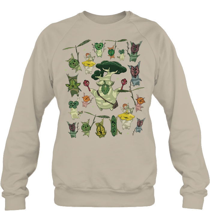 Zelda Korok Sweatshirt - EVYBT72 (White Shirt)