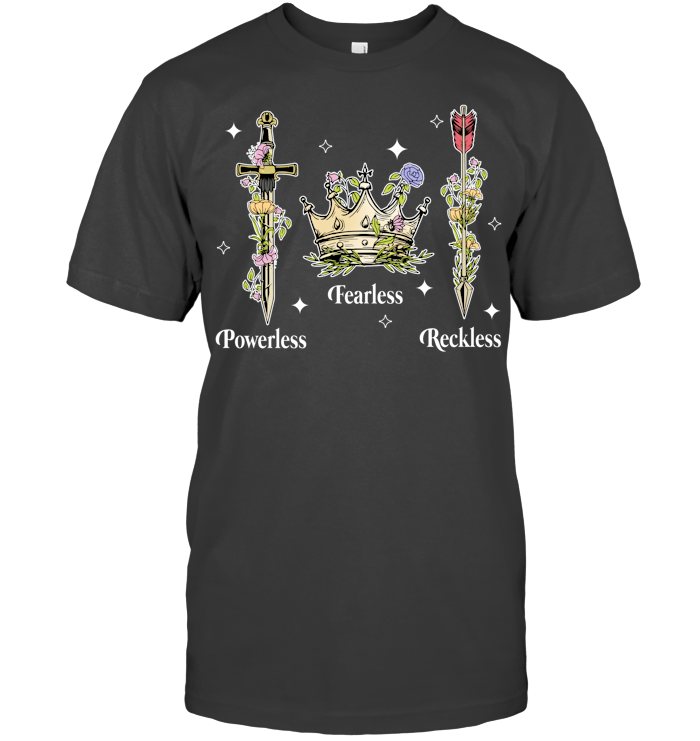 Powerless Bookish Shirt - ECOLD120 (Black)