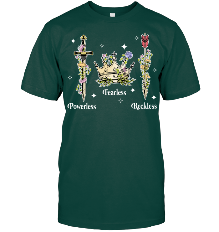 Powerless Bookish Shirt - ECOLD120 (Black)