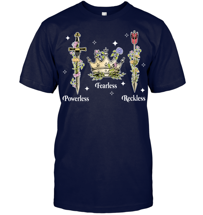 Powerless Bookish Shirt - ECOLD120 (Black)