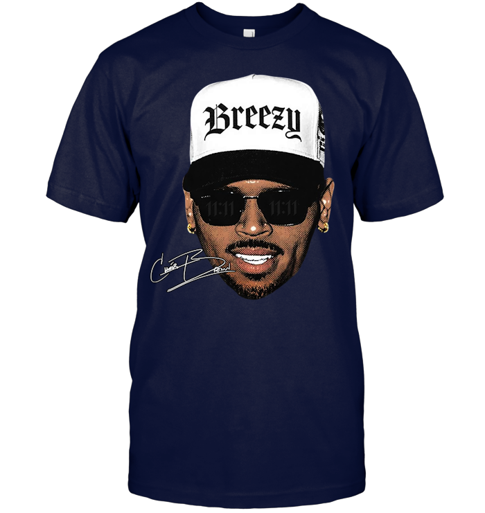 Chris B Music Shirt - ECOTT161 (Black Shirt)