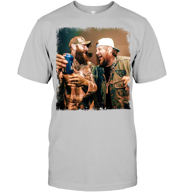 Post Malone Jelly Roll Concert Tour Shirt - ECOLD196 (Black Shirt) copy