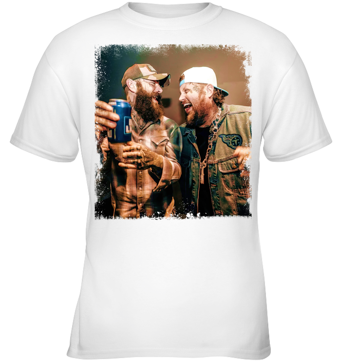 Post Malone Jelly Roll Concert Tour Shirt - ECOLD196 (Black Shirt) copy