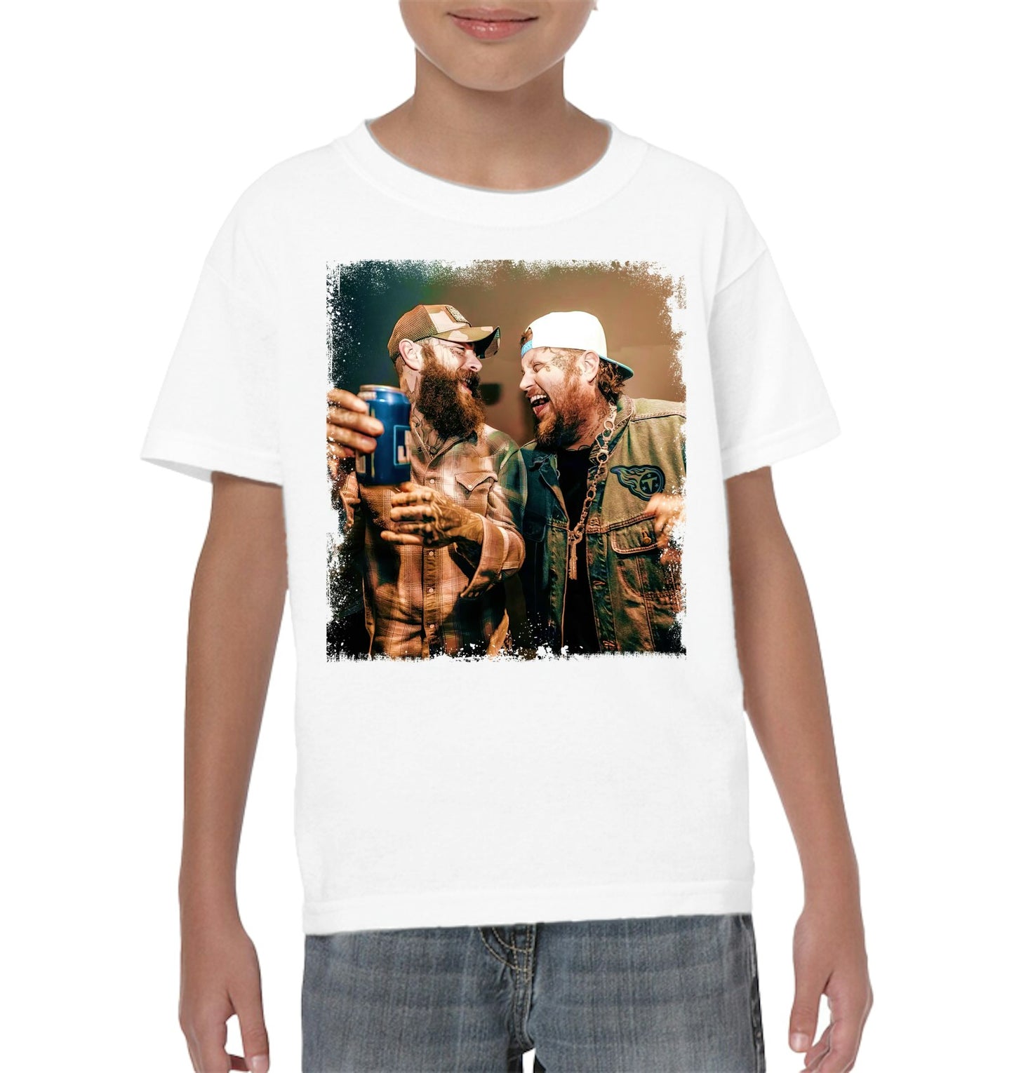 Post Malone Jelly Roll Concert Tour Shirt - ECOLD196 (Black Shirt) copy